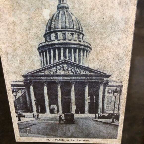 NWT ALEXANDRA'S ACCENTS Set of 4 Framed Old World French Architectural Prints 9" - Picture 5 of 8